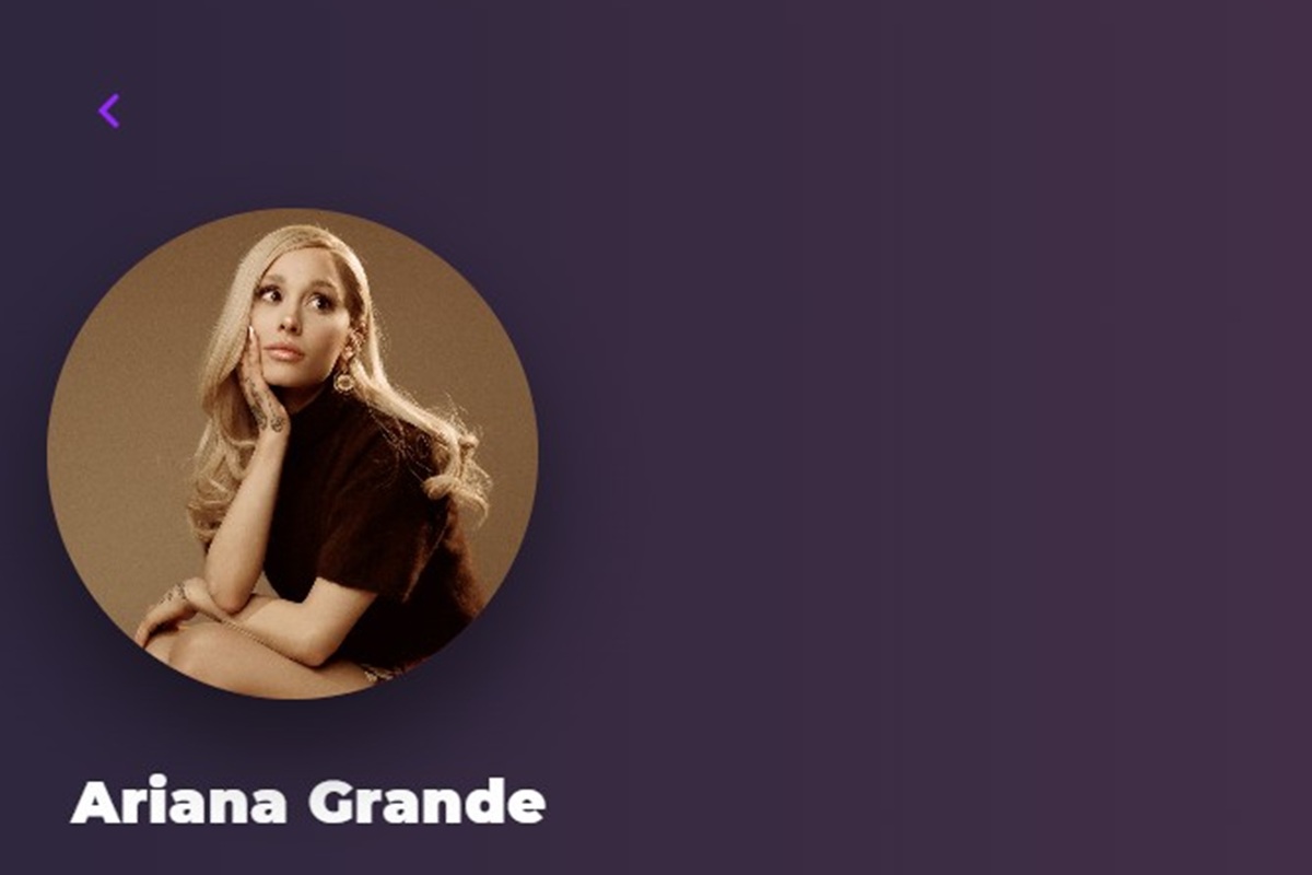 Ariana Grande sur Playup