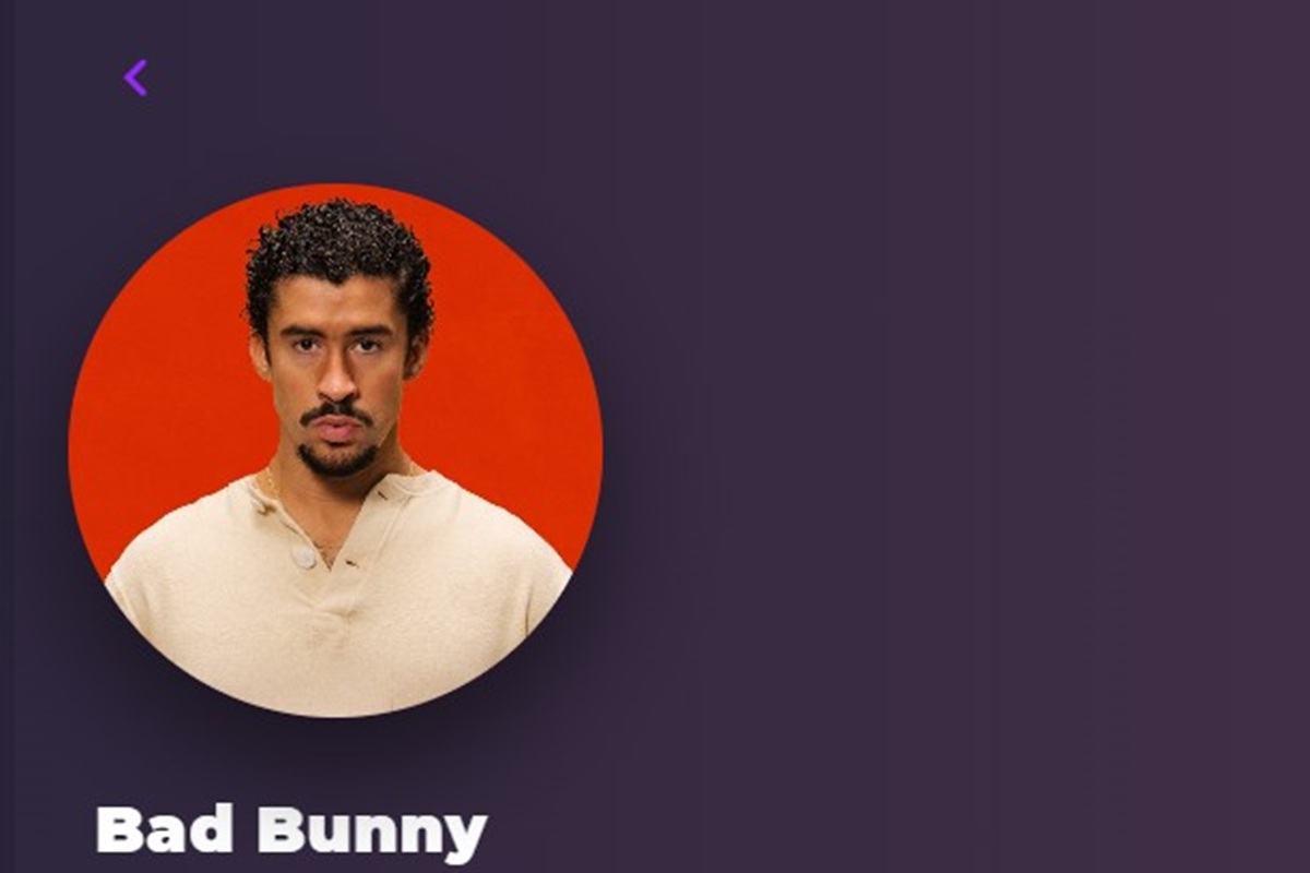 Bad Bunny sur Playup