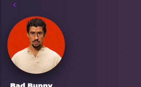 Bad Bunny sur Playup