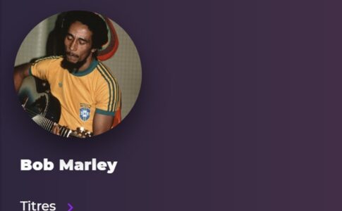 Bob Marley sur Playup
