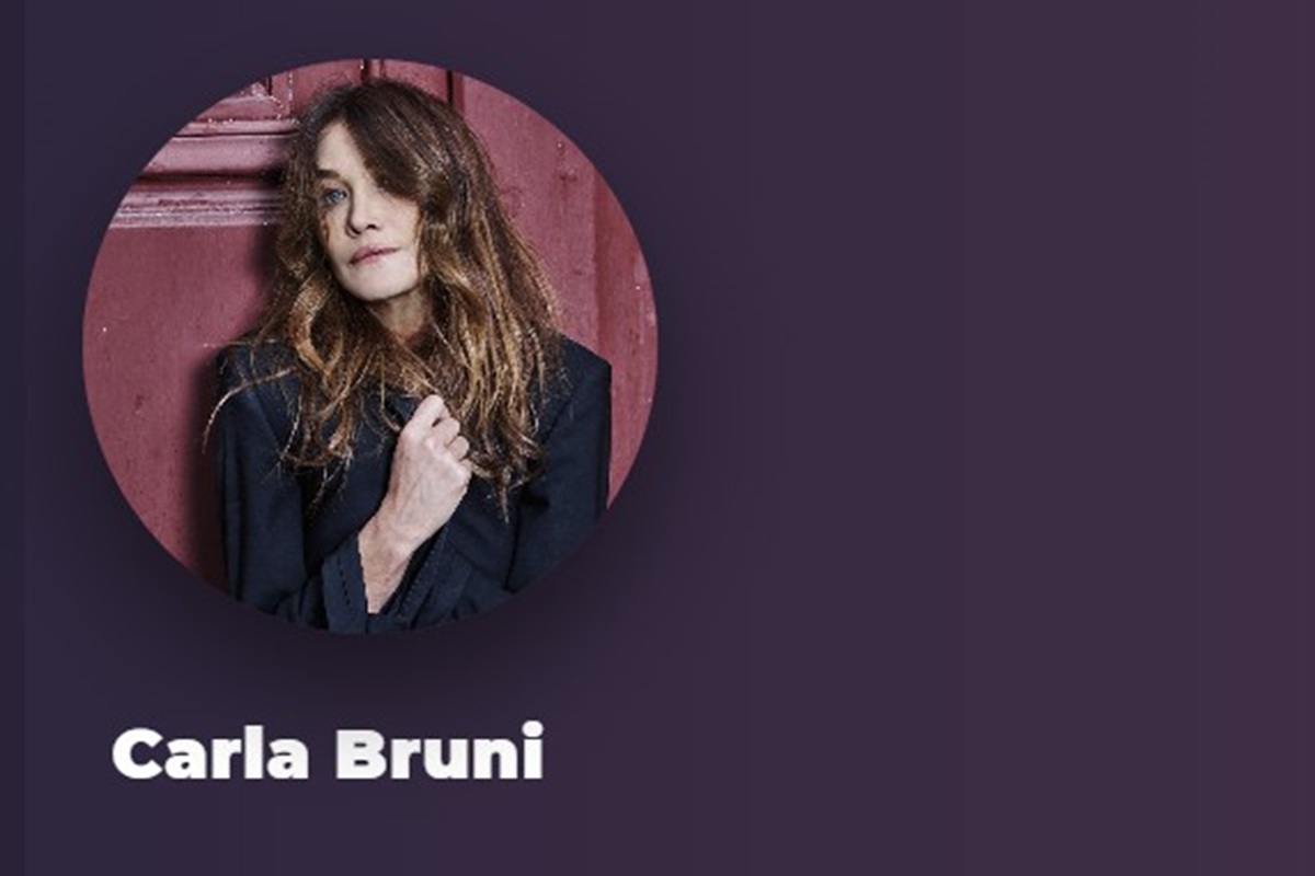 Carla Bruni sur Playup