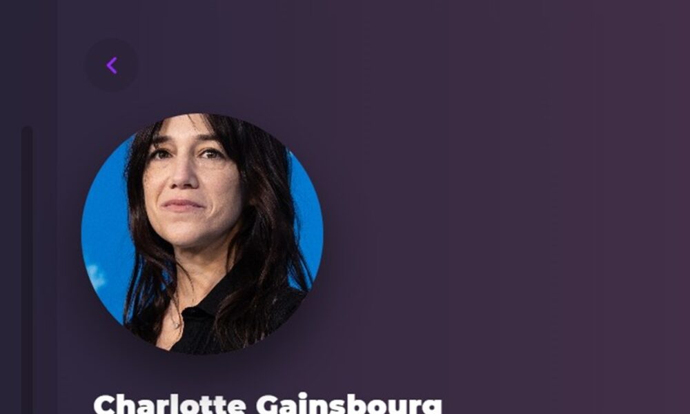 Charlotte Gainsbourg sur Playup