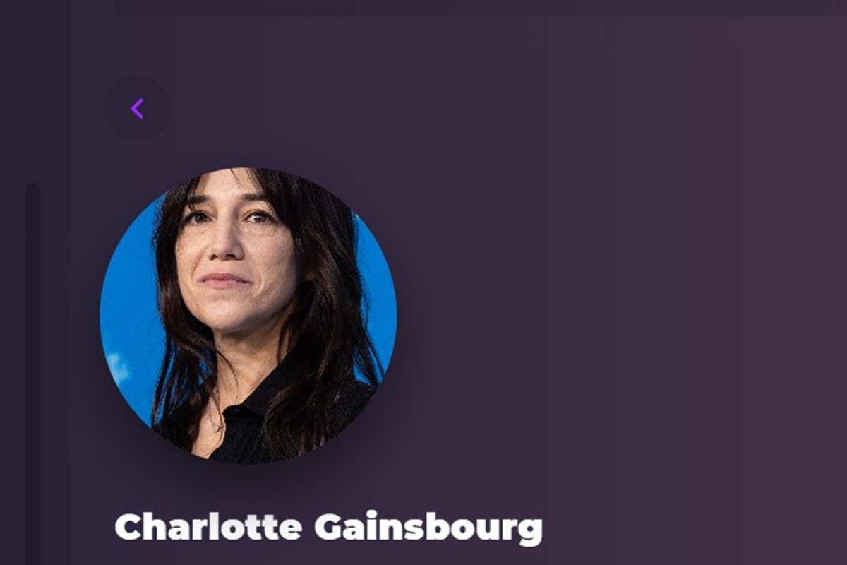 Charlotte Gainsbourg sur Playup