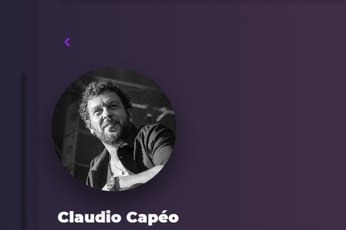 Claudio Capéo sur Playup