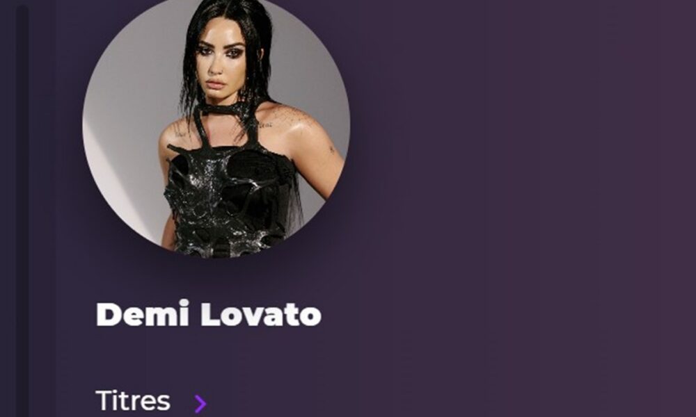 Demi Lovato sur Playup