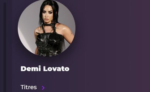 Demi Lovato sur Playup