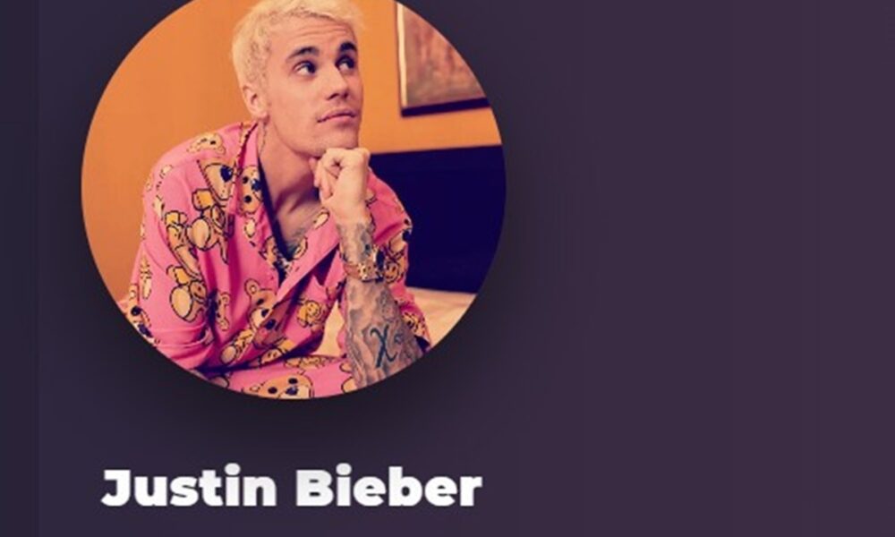 Justin Bieber sur Playup
