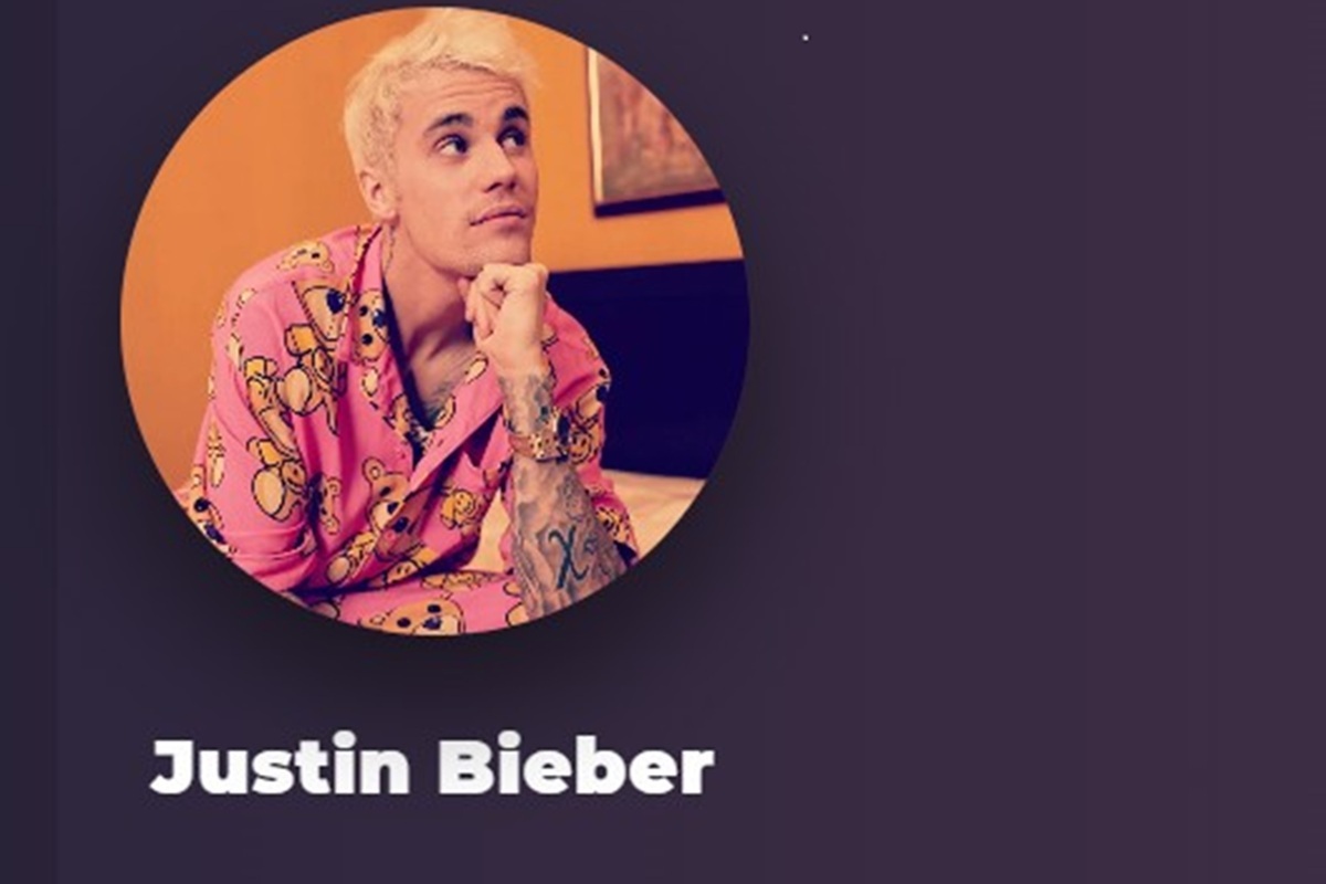 Justin Bieber sur Playup