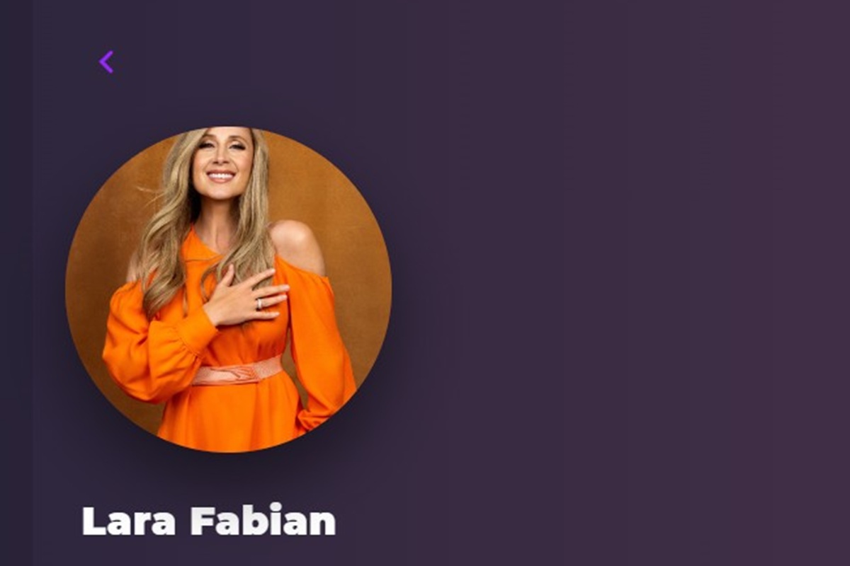 Lara Fabian sur Playup