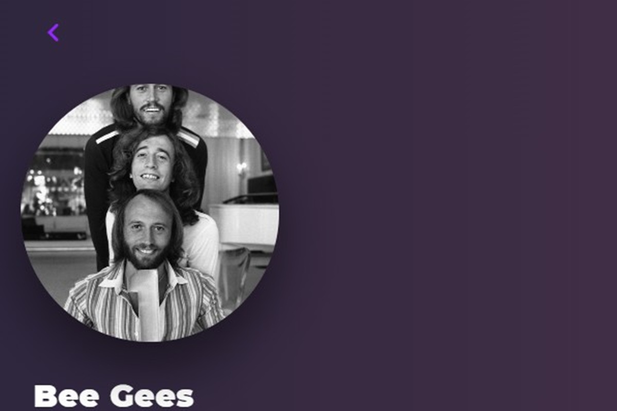 Les Bee Gees sur Playup