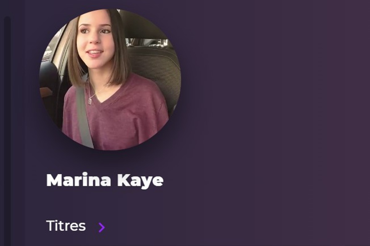 Marina Kaye sur Playup