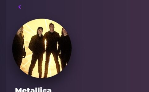 Metallica sur Playup