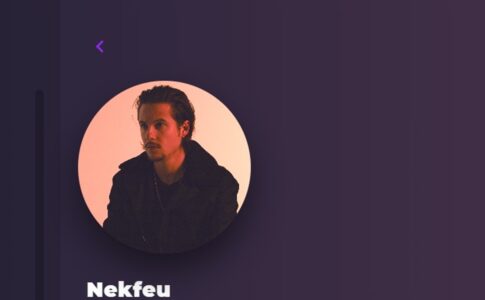 Nekfeu sur Playup