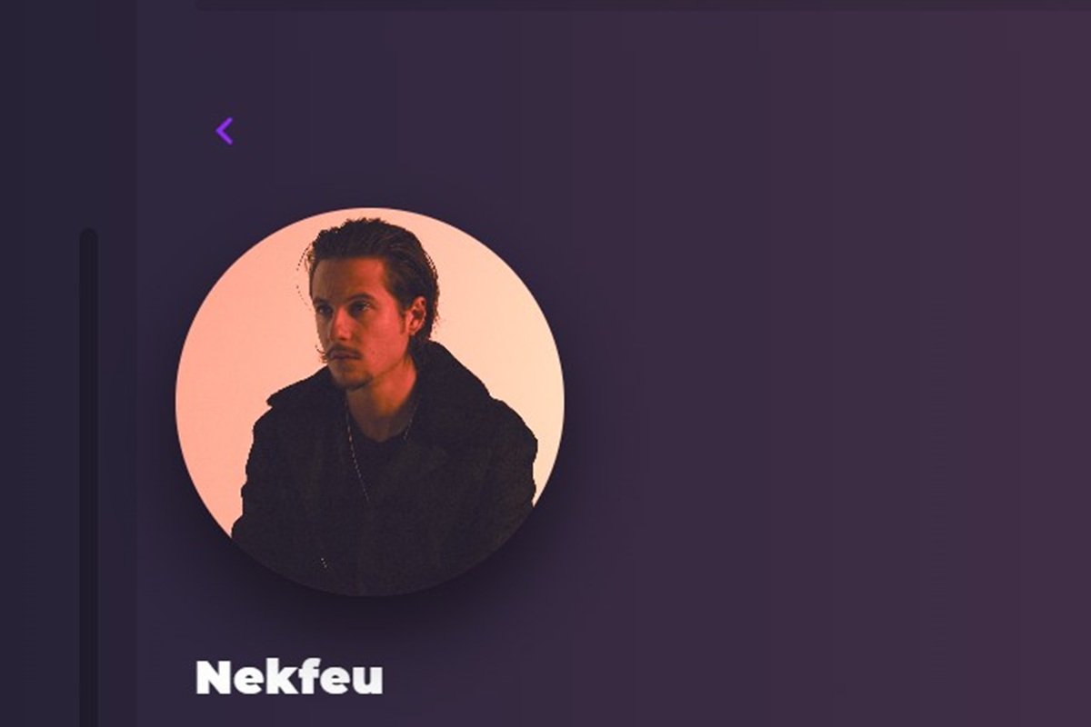 Nekfeu sur Playup