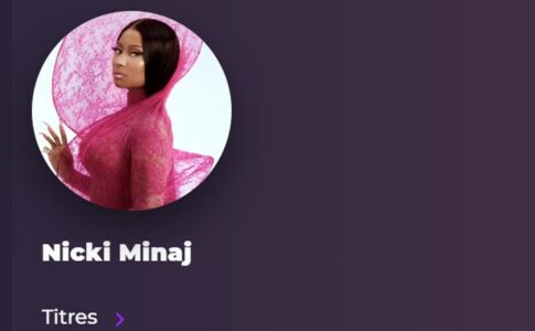 Nicki Minaj sur Playup