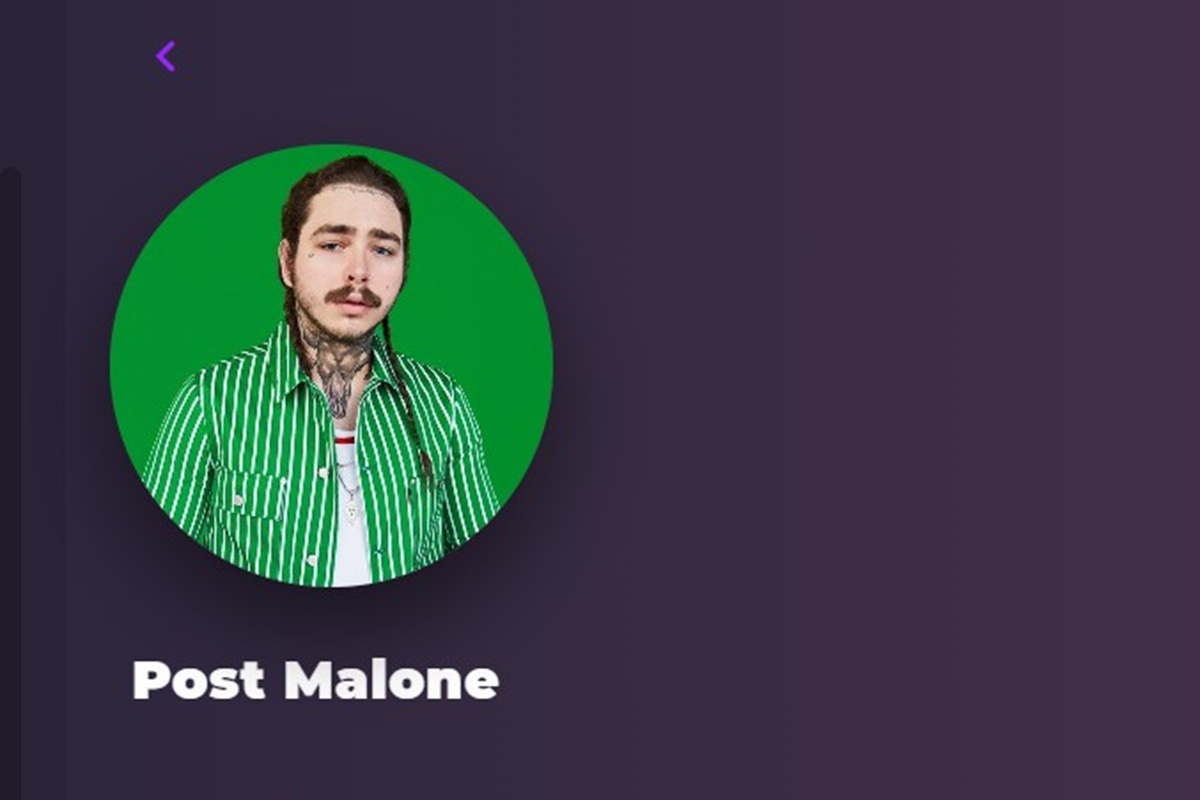 Post Malone sur Playup