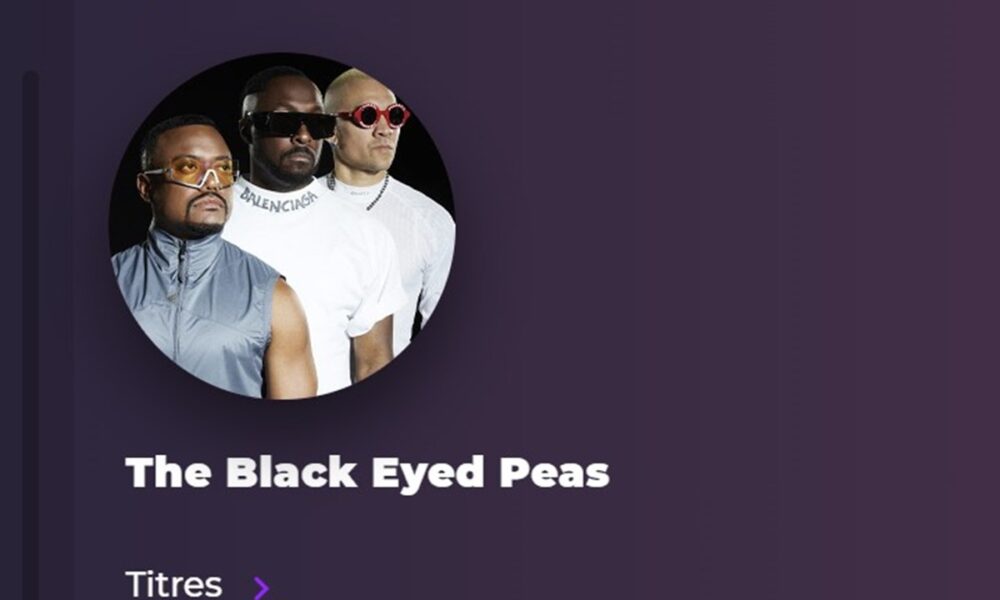 The Black Eyed Peas sur Playup