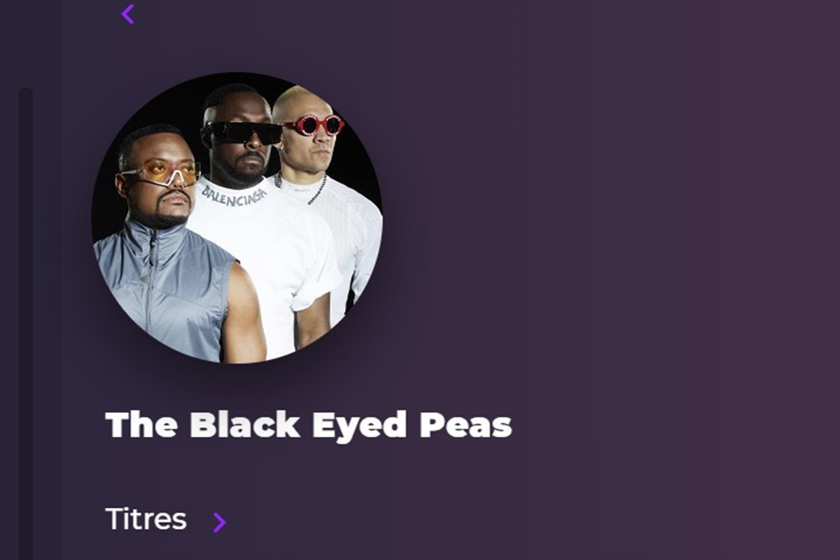 The Black Eyed Peas sur Playup