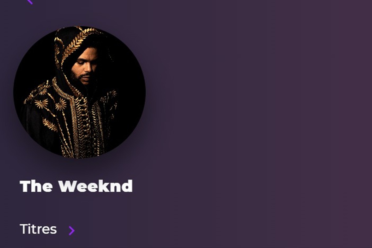The Weeknd sur Playup