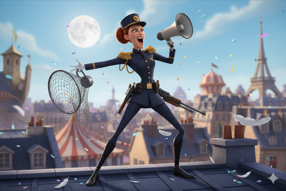 Capitaine Chantel DuBois dans Madagascar 3 : Bons baisers d’Europe