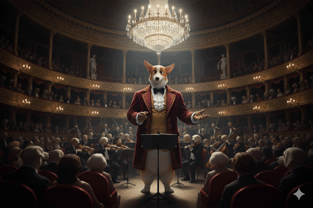 Chien similaire à Samson dans Les Chiens à l’Opéra