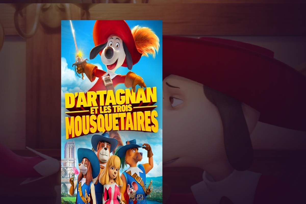 Affiche du film d'animation D'Artagnan et les trois Mousquetaires