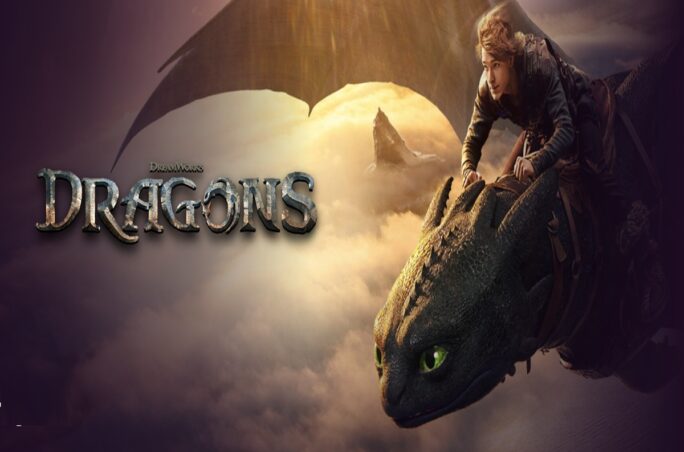 Affiche du film Dragons de DreamWorks