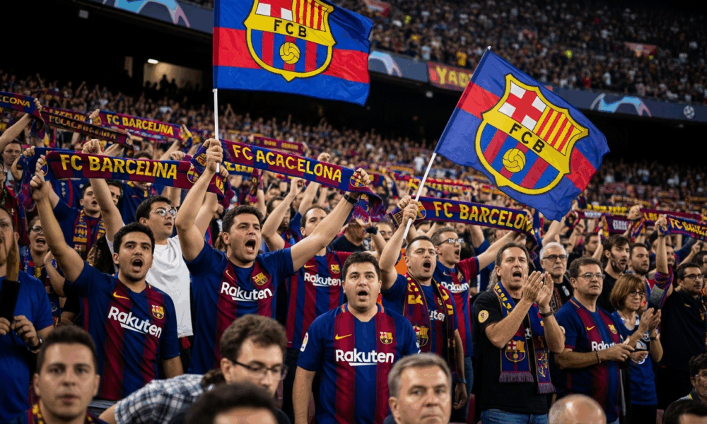 Supporteurs FC Barcelone