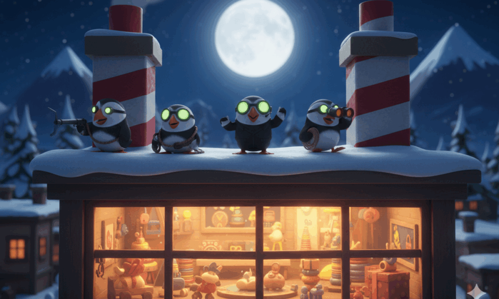 Illustration d’une scène de Johnny Puff : Secret Mission