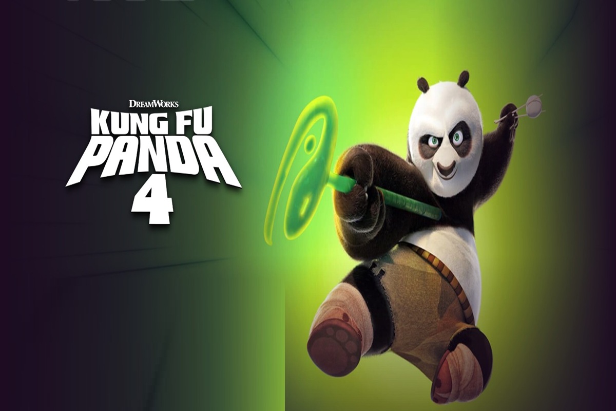 Affiche du film d'animation Kung Fu Panda 4