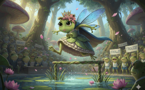 La Princesse Froglegs dans Le Royaume de Frog