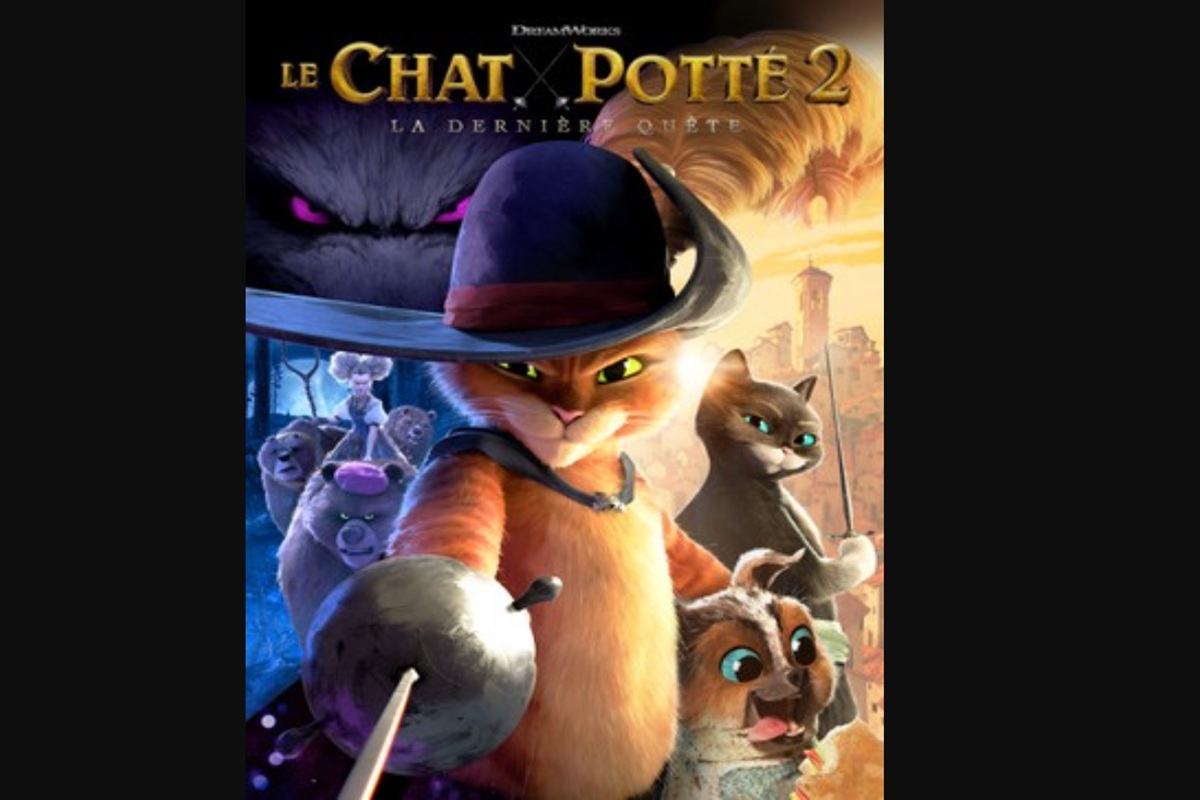 Affiche du film animalier Le chat Potté 2