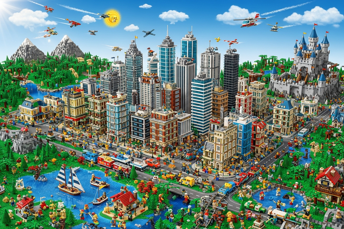 Gameplay d’un jeu similaire à LEGO