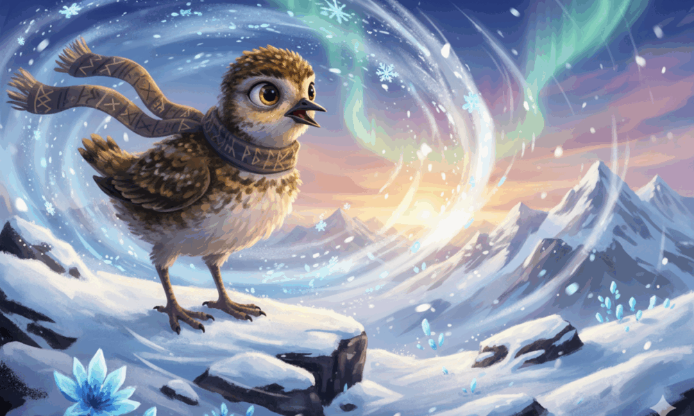 Oiseau similaire à Ploé dans L’Envol de Ploé