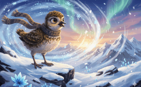 Oiseau similaire à Ploé dans L’Envol de Ploé