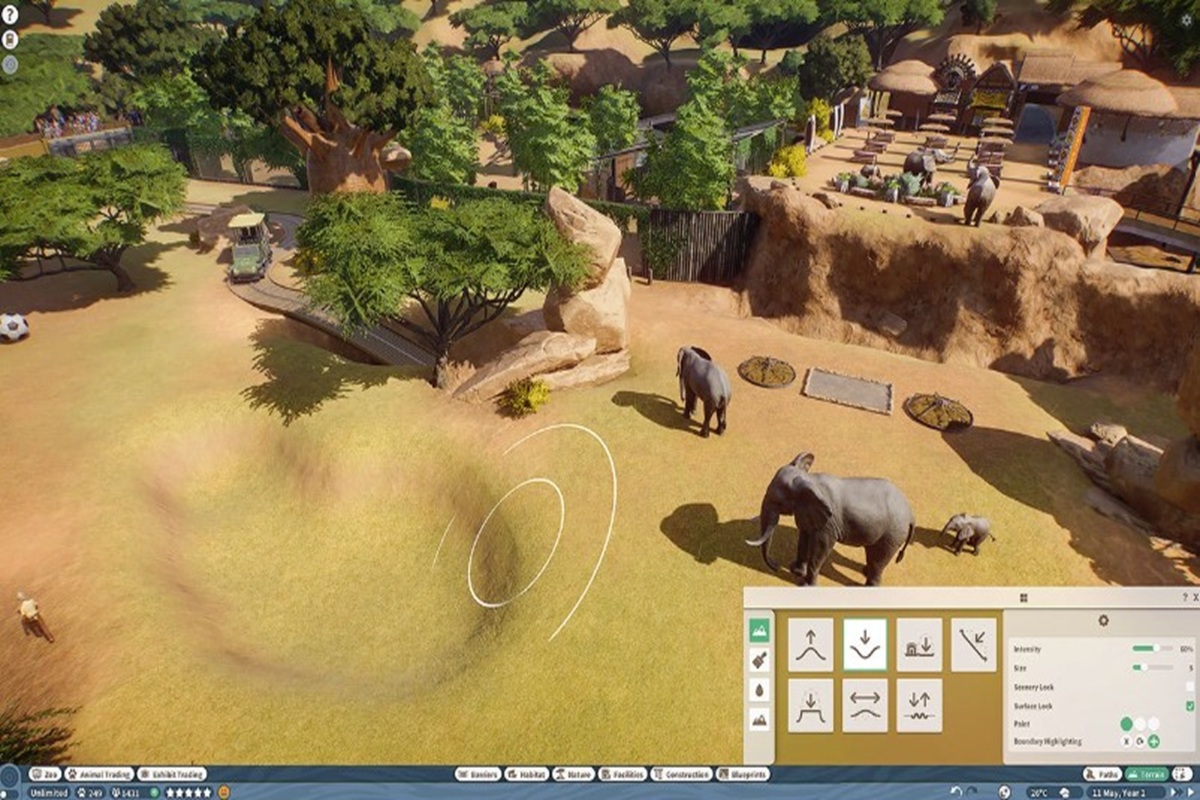 Gameplay des jeux de simulation comme jeu Planet Zoo version Deluxe