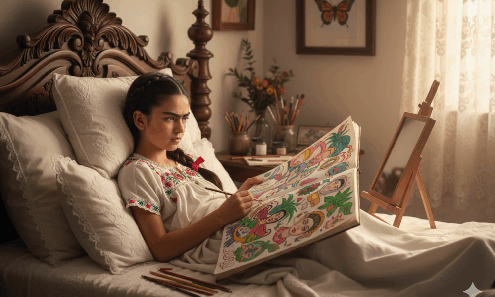 Scène similaire à celles de Hola Frida