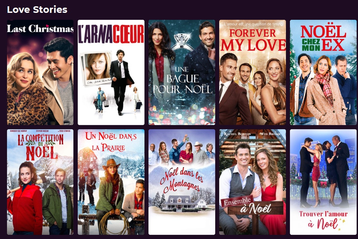 Une sélection de films romantiques