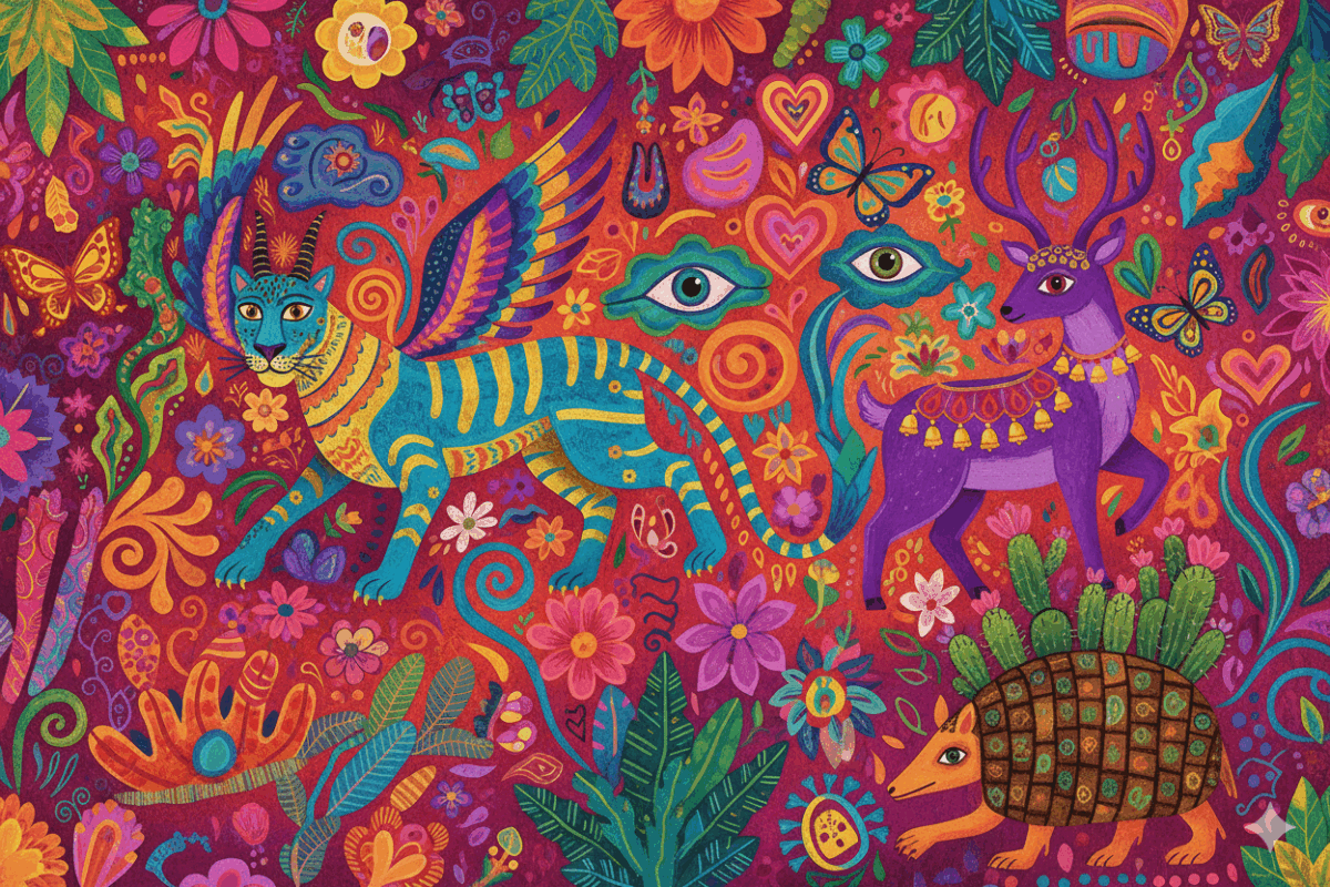 Séquence animée inspirée des œuvres de Frida Kahlo
