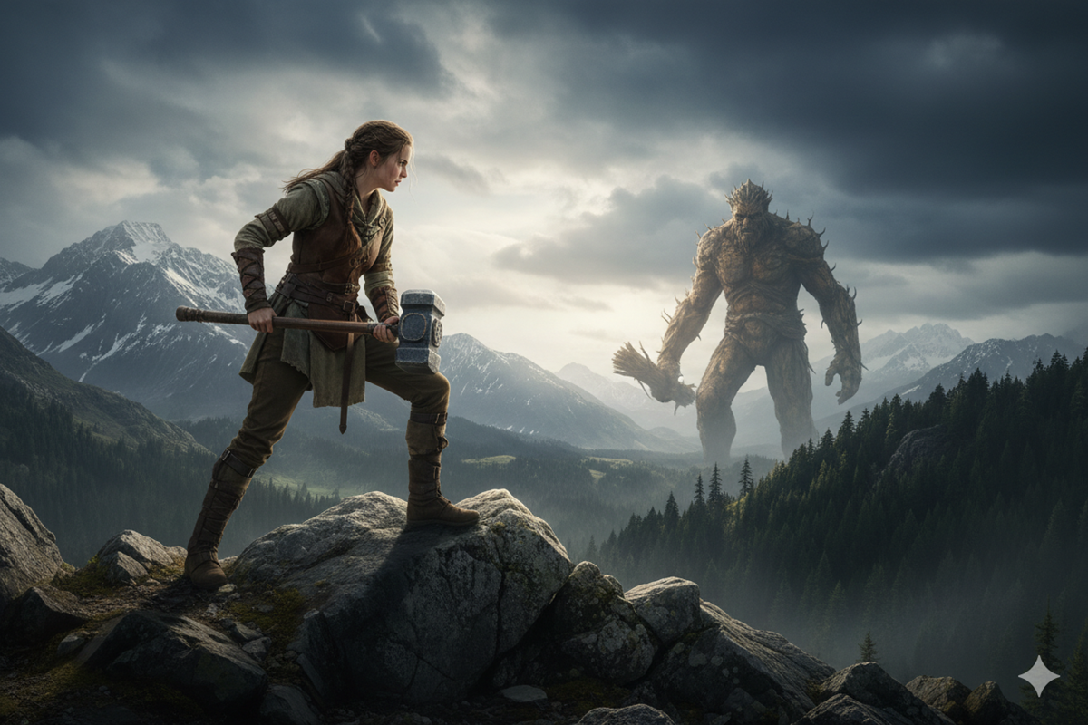 Une chasseuse de géants