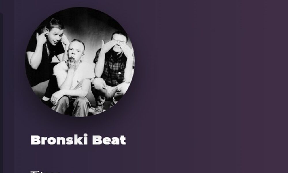 Bronski Beat sur Playup