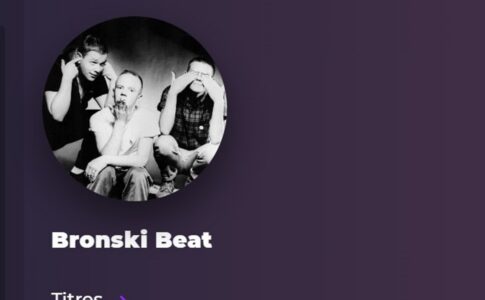 Bronski Beat sur Playup