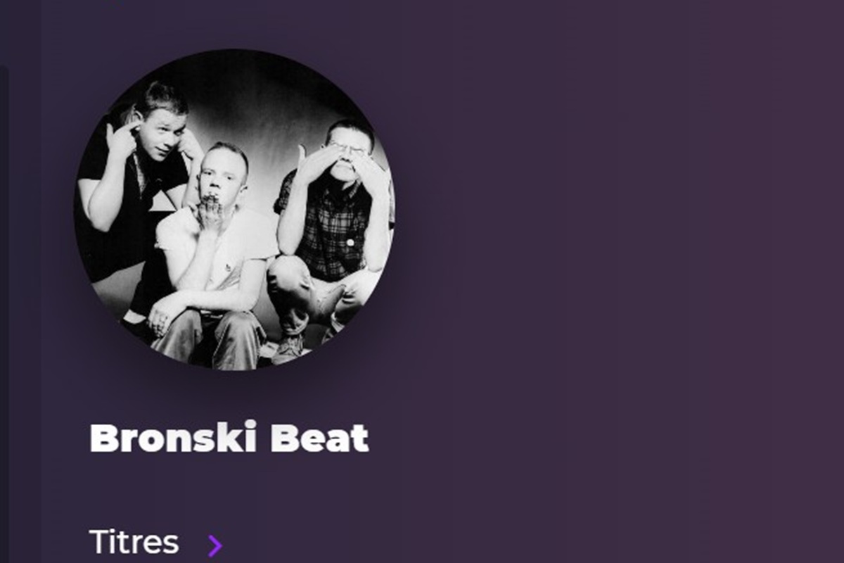 Bronski Beat sur Playup
