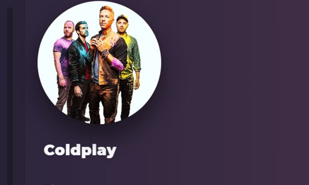 Coldplay sur Playup