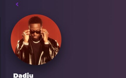 Dadju sur Playup