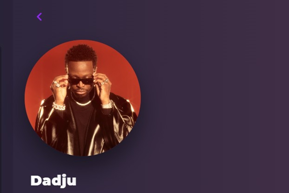 Dadju sur Playup