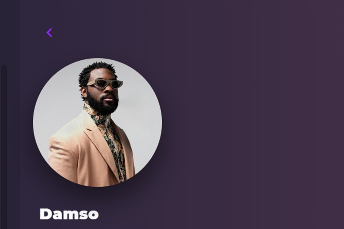 Damso sur Playup