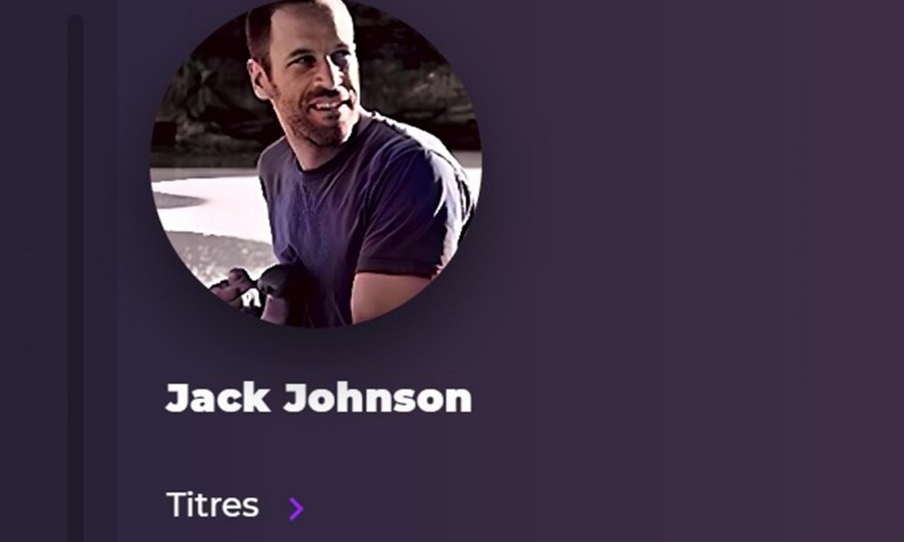Jack Johnson sur Playup