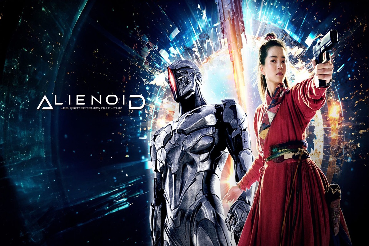Affiche du film de science-fiction Alienoid 