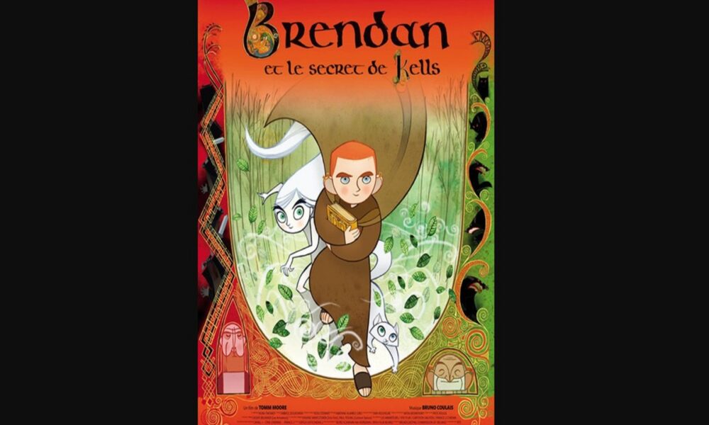 Affiche du film d'animation Brendan et le Secret de Kells